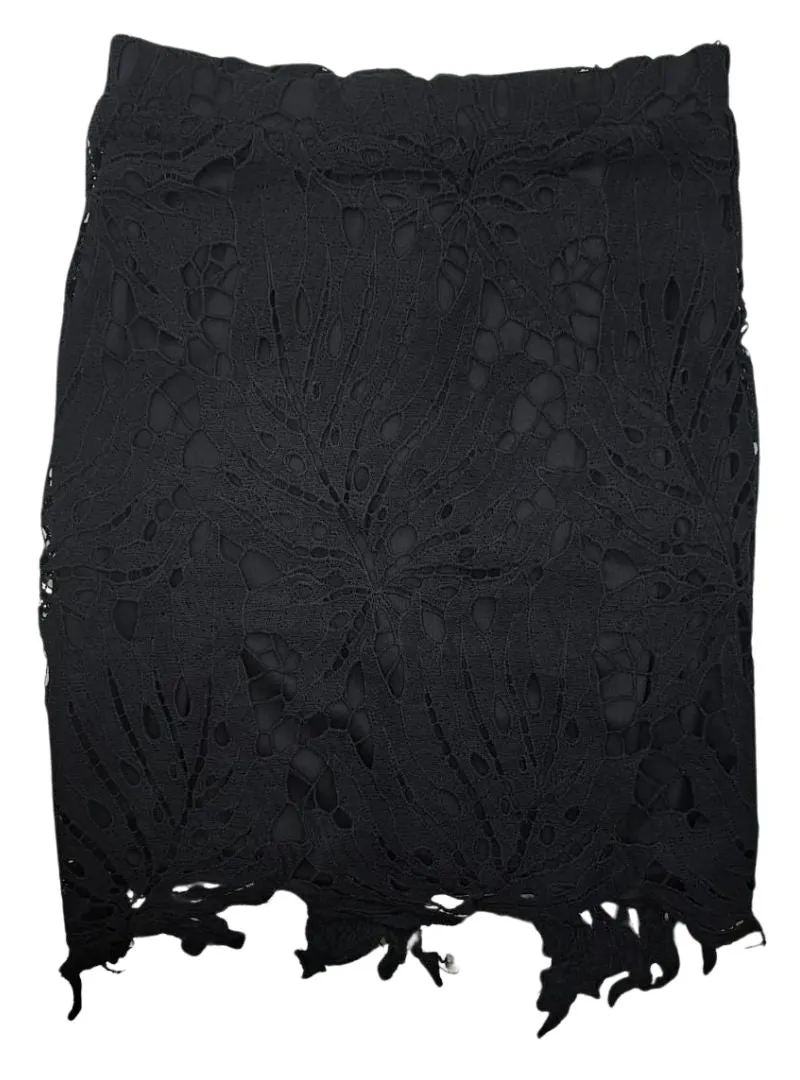 LACE DETAILED FITTED SKIRT sold by FBO