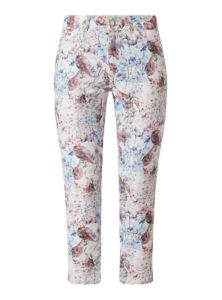 FLORAL SLIM FIT TROUSER sold by FBO