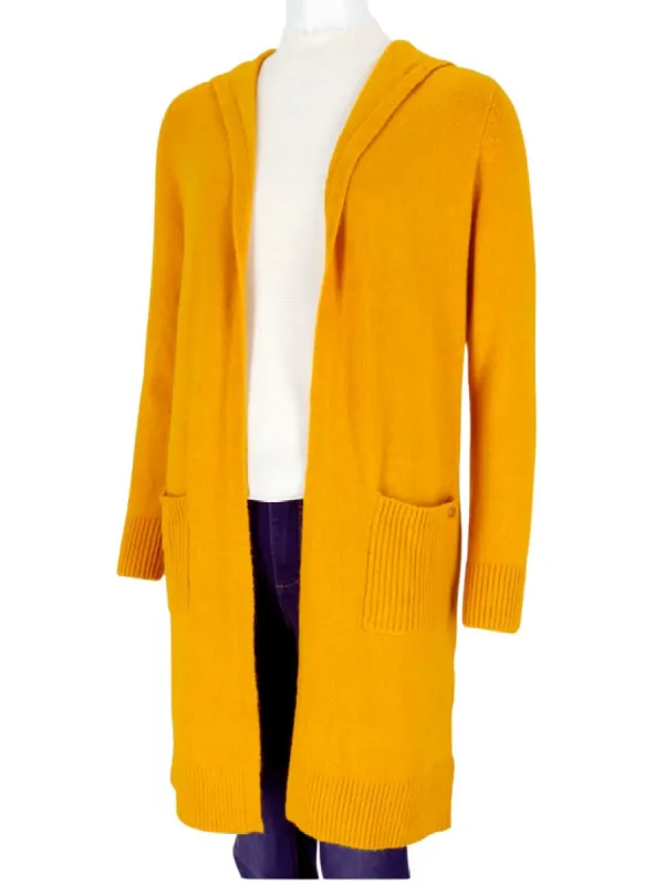 HOODED OPEN LONGLINE CARDIGAN sold by FBO