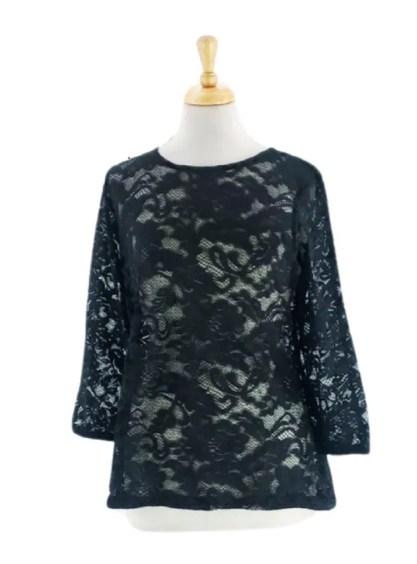 MESH CASUAL BLOUSE sold by FBO