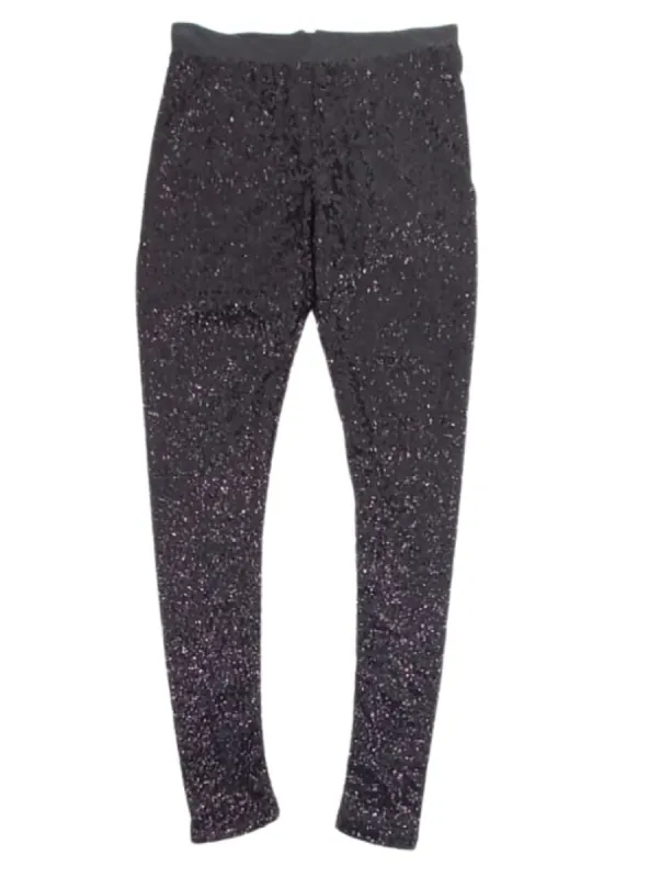 SEQUIN DETAILED LEGGINGS sold by FBO