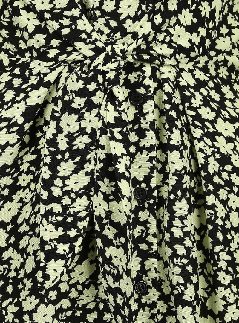 FLORAL DETAILED BUTTONED DRESS sold by FBO product image thumbnail 3