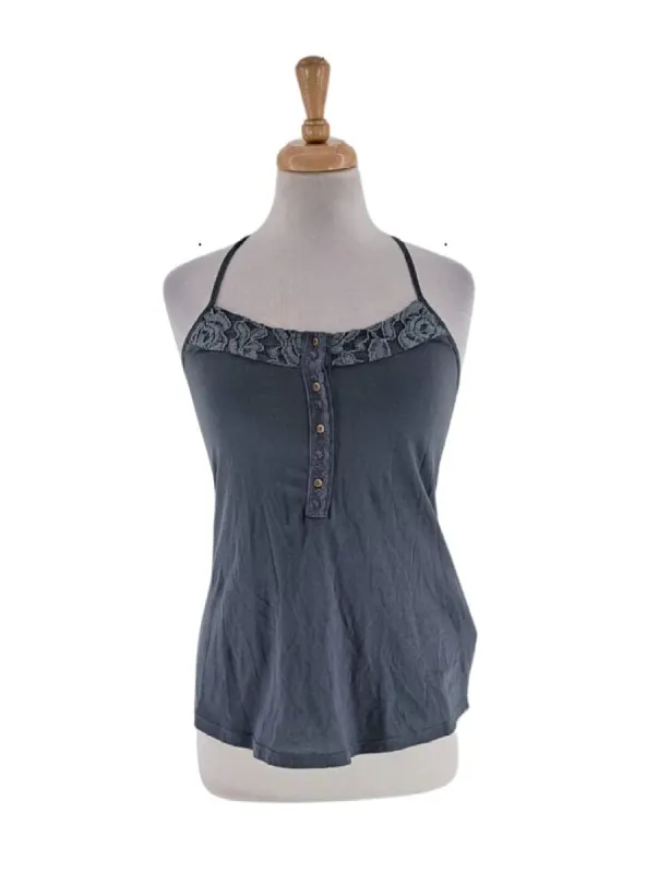 LACE DETAILED CAMI TOP sold by FBO