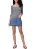 STRIPPED DETAIL OFF THE SHOULDER TOP sold by FBO