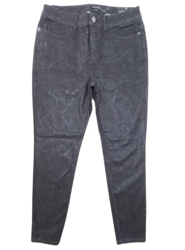 DETAILED COATEDSKINNY FIT TROUSER sold by FBO