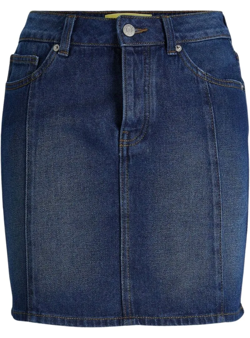 LESLEY HIGH WAIST DENIM SKIRT sold by FBO product image thumbnail 4