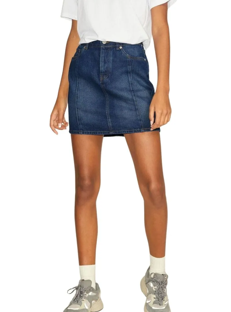 LESLEY HIGH WAIST DENIM SKIRT sold by FBO product image thumbnail 2