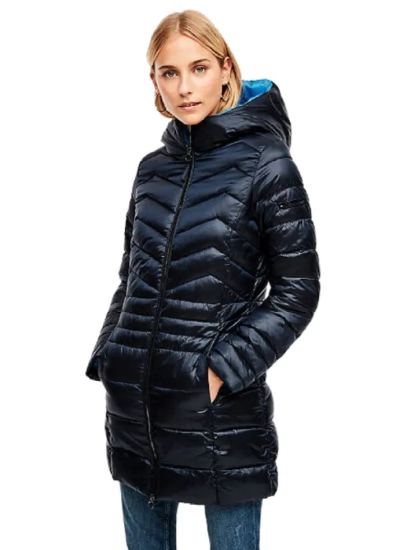 MIDI HOODED PUFFER JACKET sold by FBO