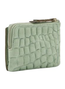 GENUINE LEATHER CROC PRINT WALLET sold by FBO