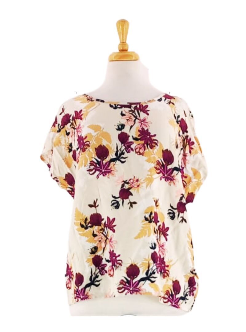 FLORAL PRINT BLOUSE sold by FBO