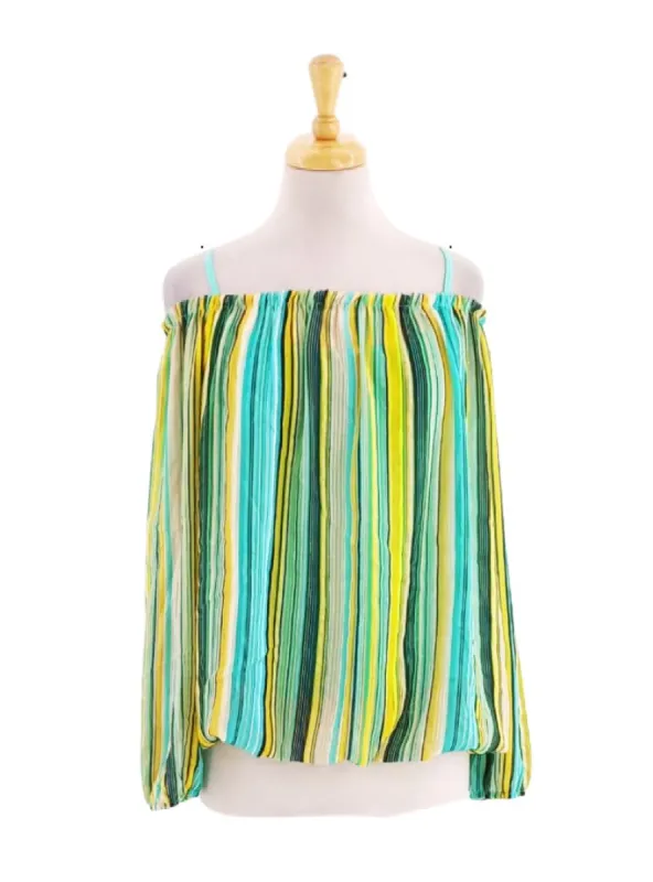 STRIPED BLOUSE sold by FBO
