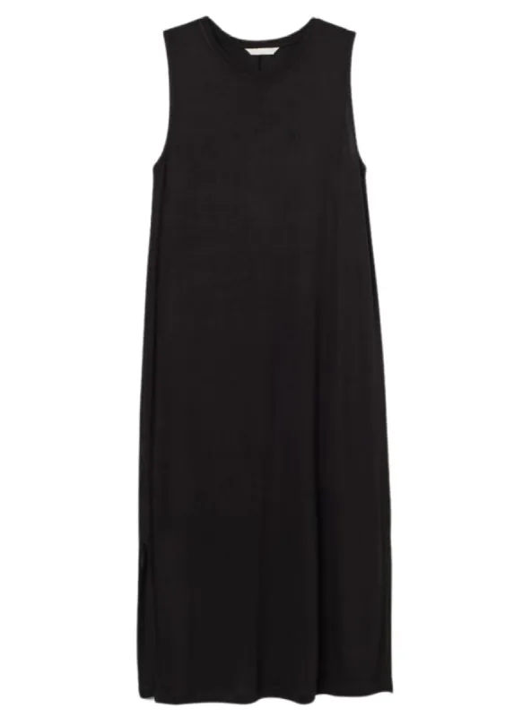 SLEEVELESS ROUND NECK JERSEY DRESS sold by FBO