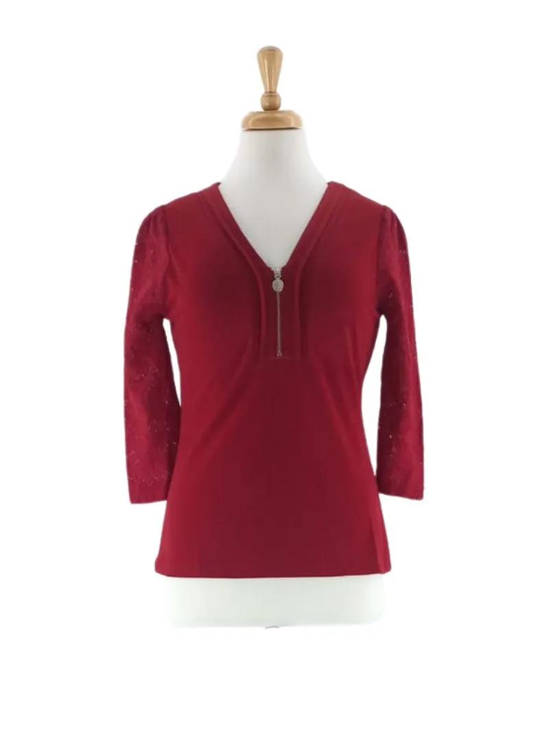 LACE SLEEVE BLOUSE sold by FBO