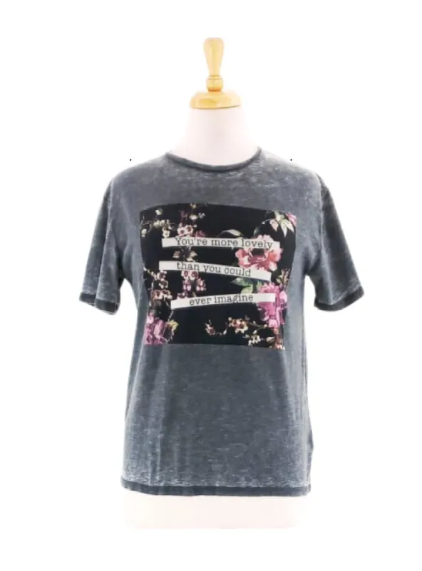 PRINT DETAILED T-SHIRT sold by FBO