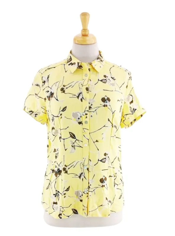 PRINTED CASUAL BLOUSE sold by FBO