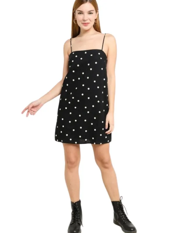 POLKA DOT LINEN DRESS sold by FBO