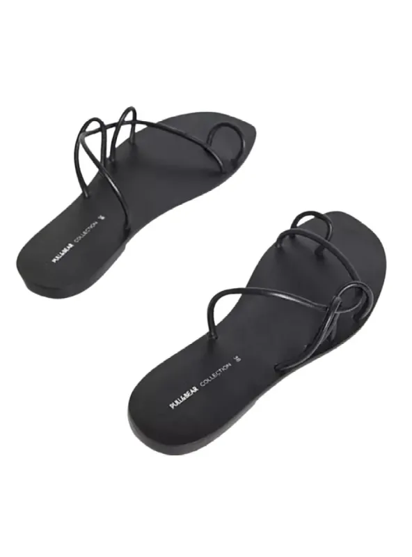 STRAPPY SLIDE SANDAL sold by FBO