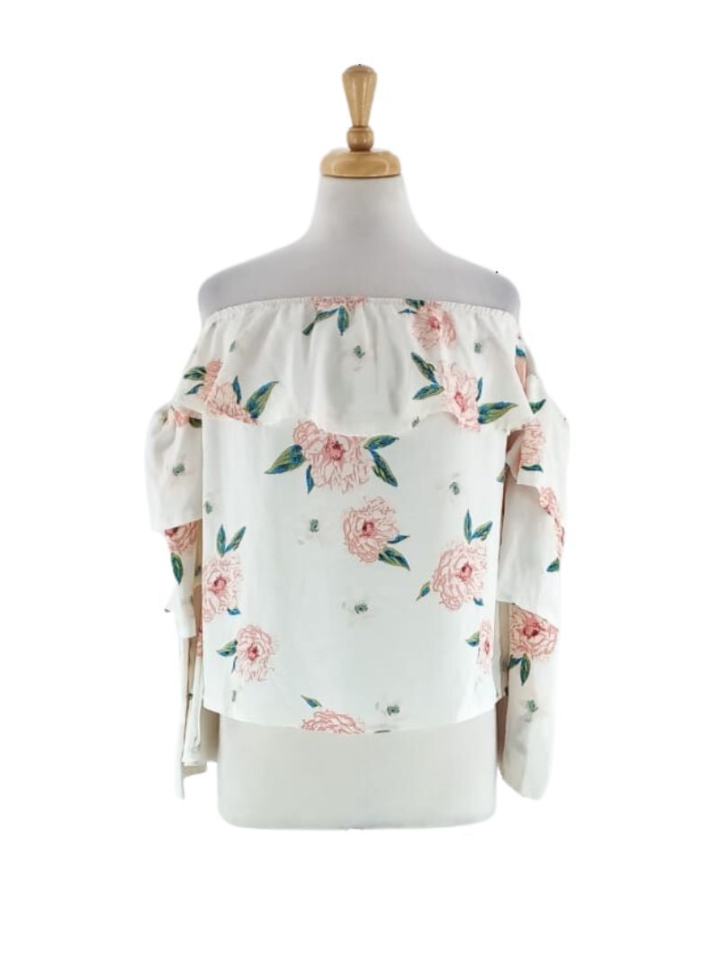 FLORAL DETAILED BLOUSE sold by FBO