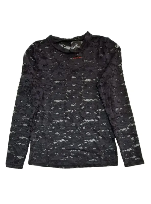 MOCK NECK MESH TOP sold by FBO