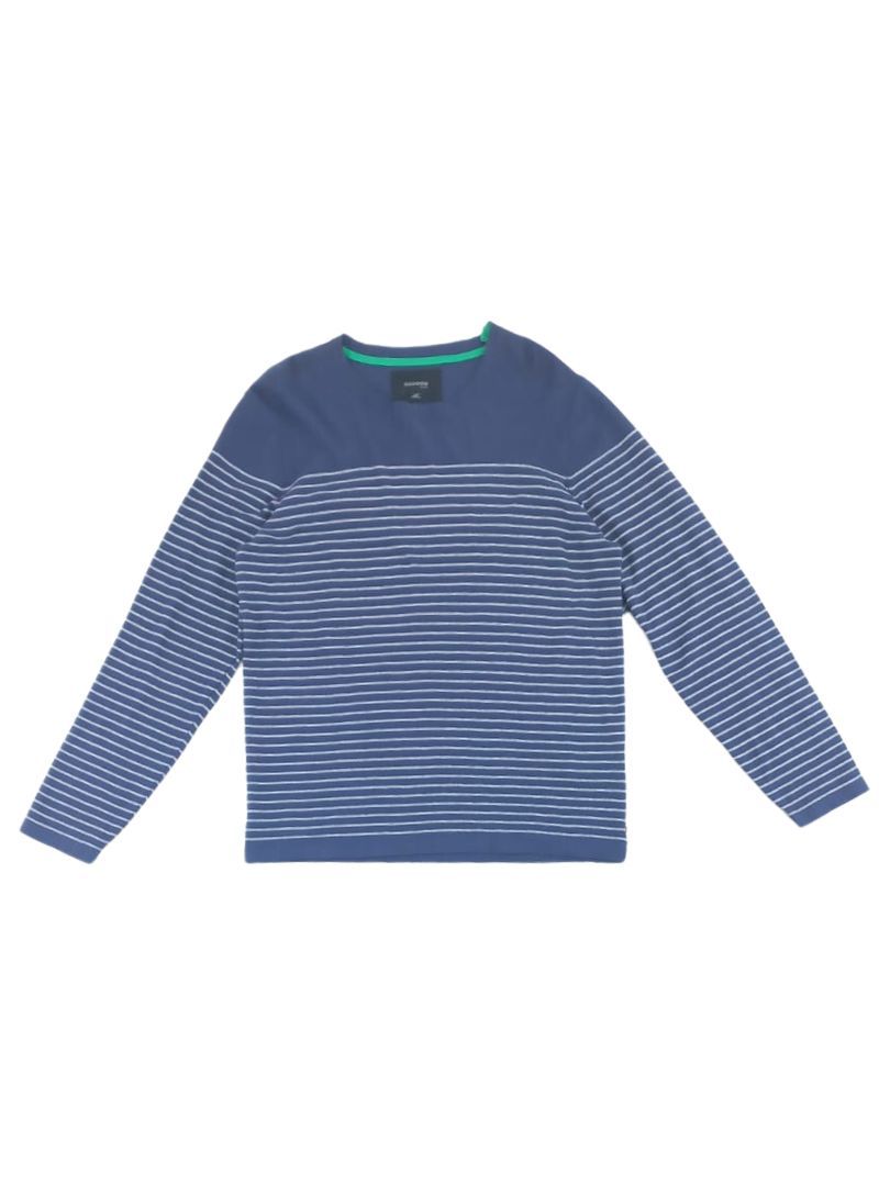 STRIPED KNIT PULLOVER sold by FBO