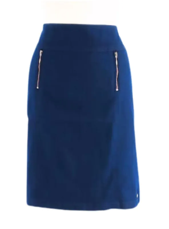 FRONT ZIP DETAIL SKIRT sold by FBO