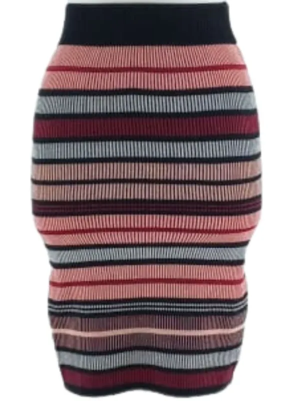 PATTERNED PENCIL SKIRT sold by FBO