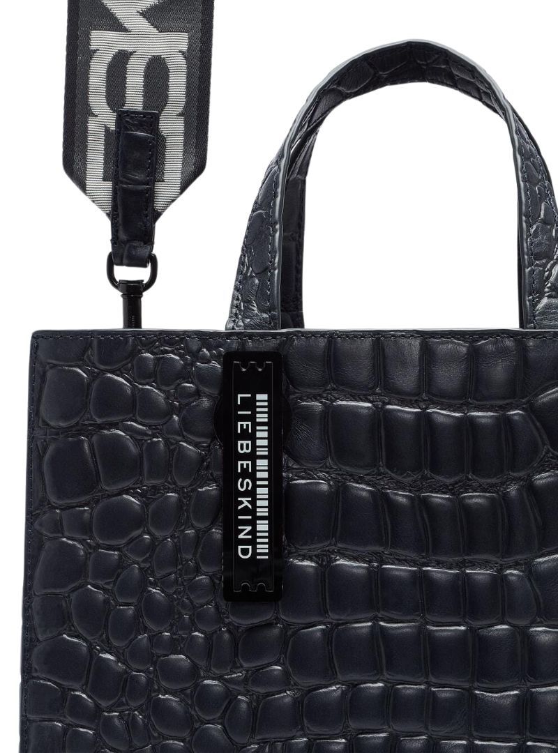 GENUINE LEATHER CROC PRINT TOTE PAPER BAG sold by FBO product image thumbnail 4