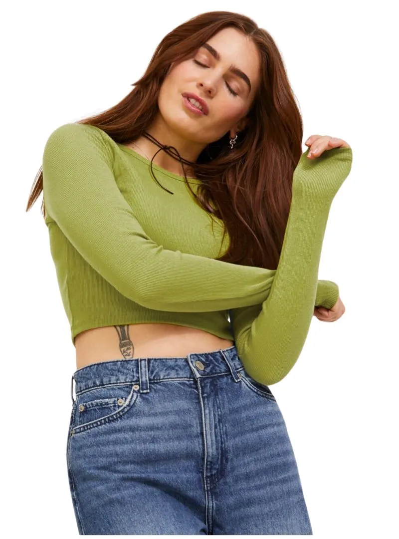 LONG SLEEVE CROP TOP sold by FBO product image thumbnail 2