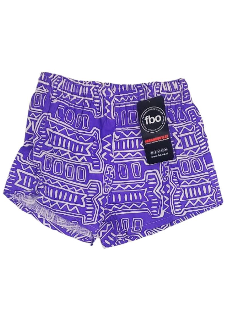 PATTERNED SWIM SHORTS sold by FBO