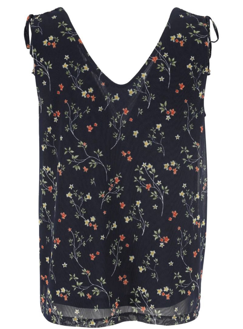 FLORAL TIE SLEEVE BLOUSE sold by FBO product image thumbnail 2