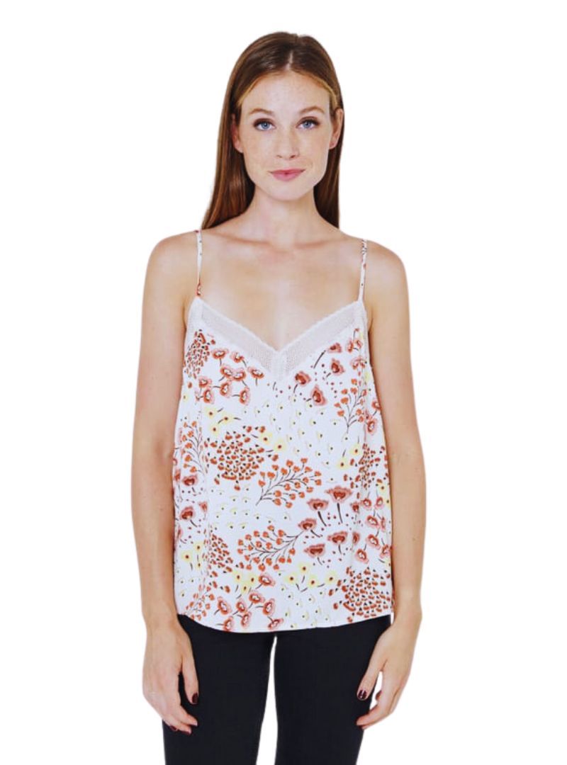 FLORAL PRINT TANK TOP sold by FBO