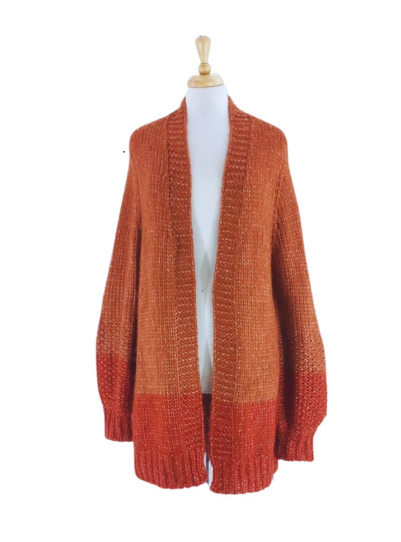 OVERSIZE KNITTED CARDIGAN sold by FBO