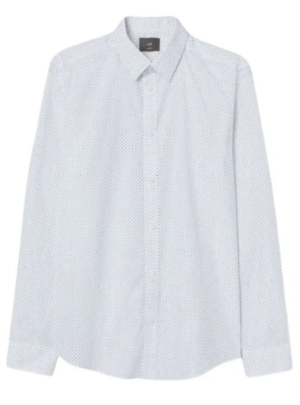 DOTTED SLIM FIT LONG SLEEVE SHIRT sold by FBO