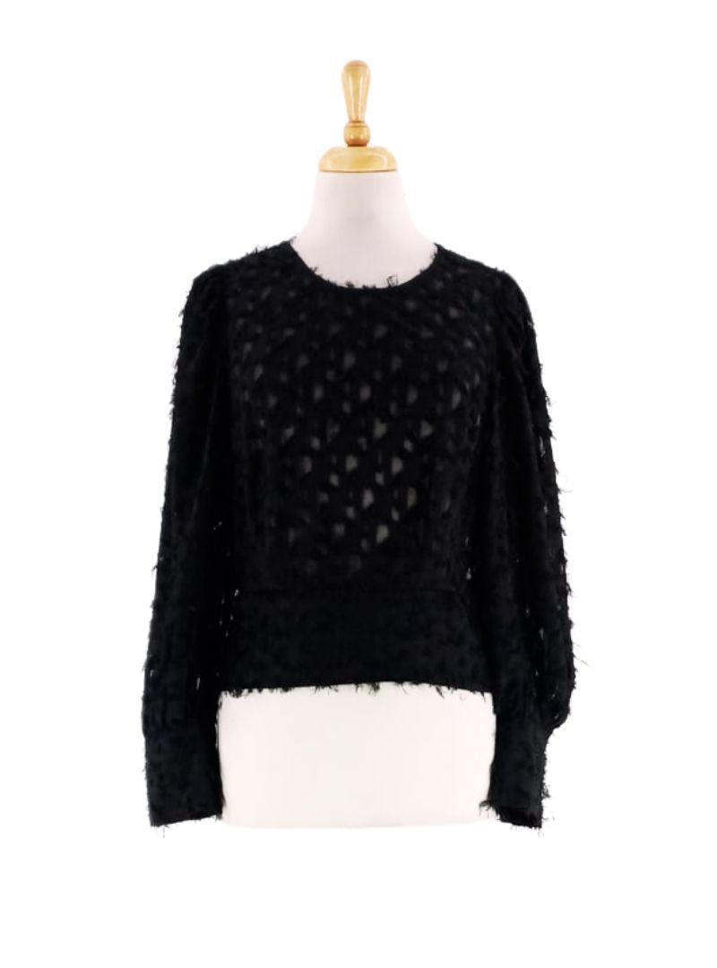 TASSLE DETAILED PUFF SLEEVE BLOUSE sold by FBO
