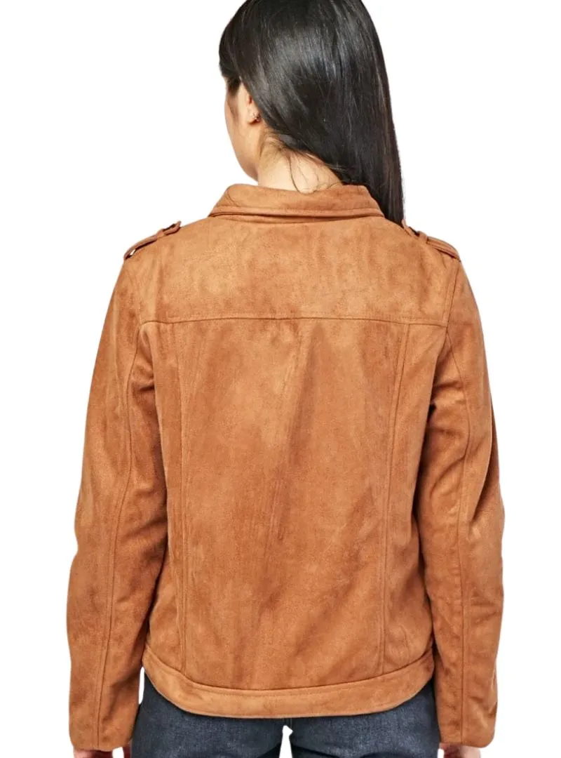 BUTTONED SUEDE JACKET sold by FBO product image thumbnail 2