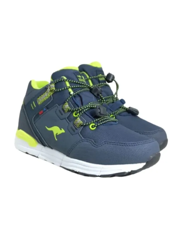 Kangaroos Kids Casual Ankle Sneaker - Navy sold by FBO