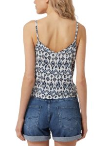 PATTERNED TIE FRONT TOP sold by FBO