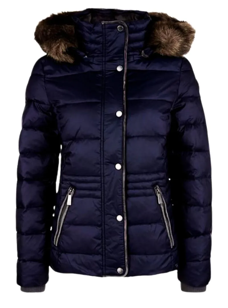 Faux Fur Hooded Puffer Jacket sold by FBO product image thumbnail 4