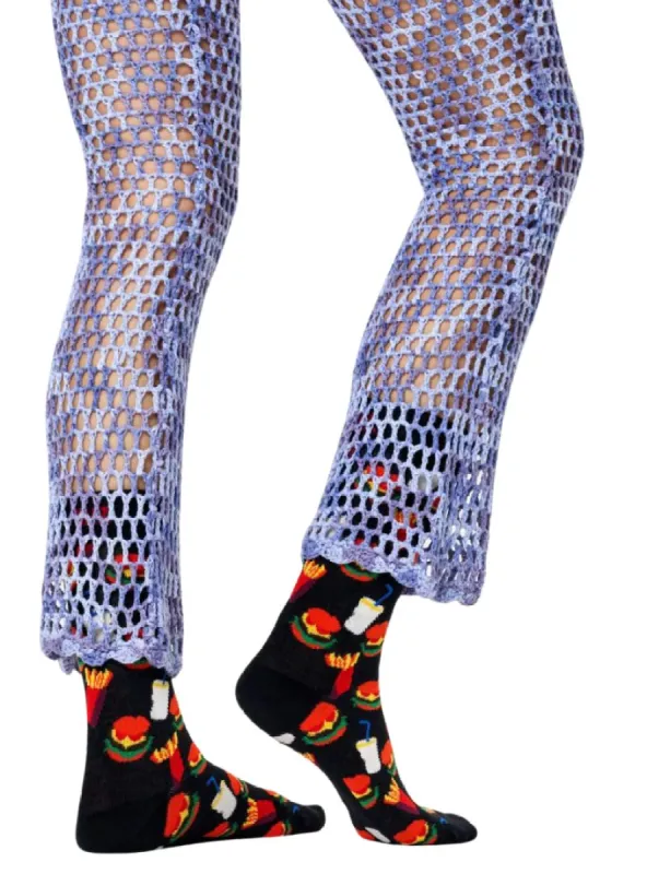 BURGER PRINTED SOCKS sold by FBO