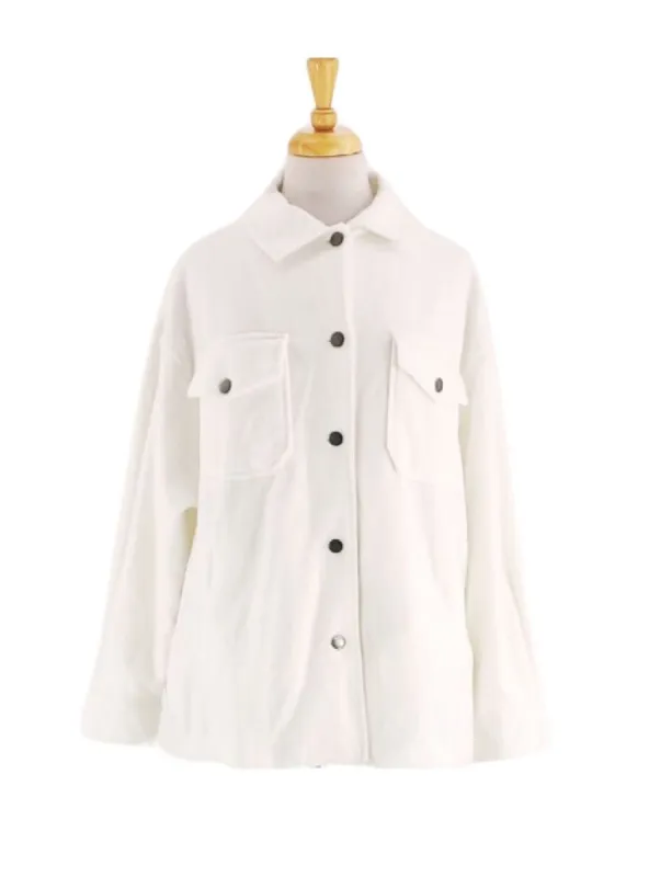 BUTTONED FLEECE TOP sold by FBO