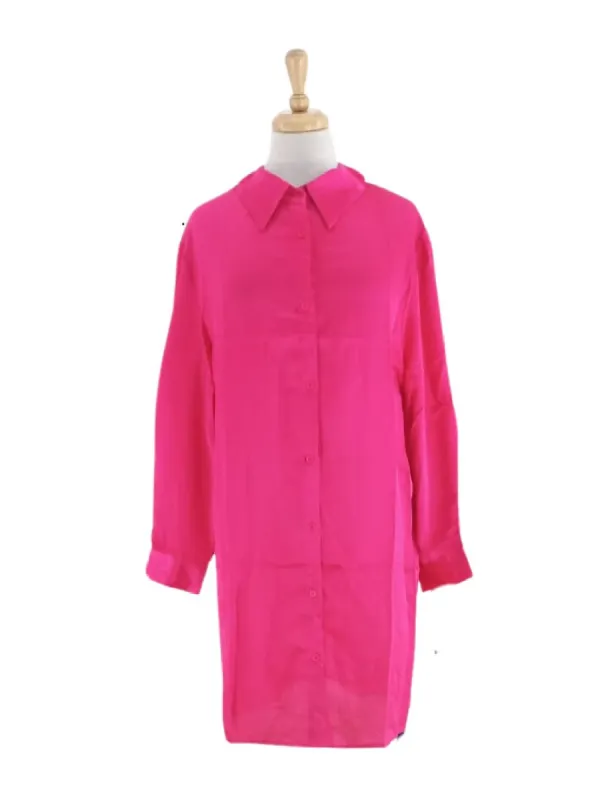 BUTTON UP SHIRT DRESS sold by FBO