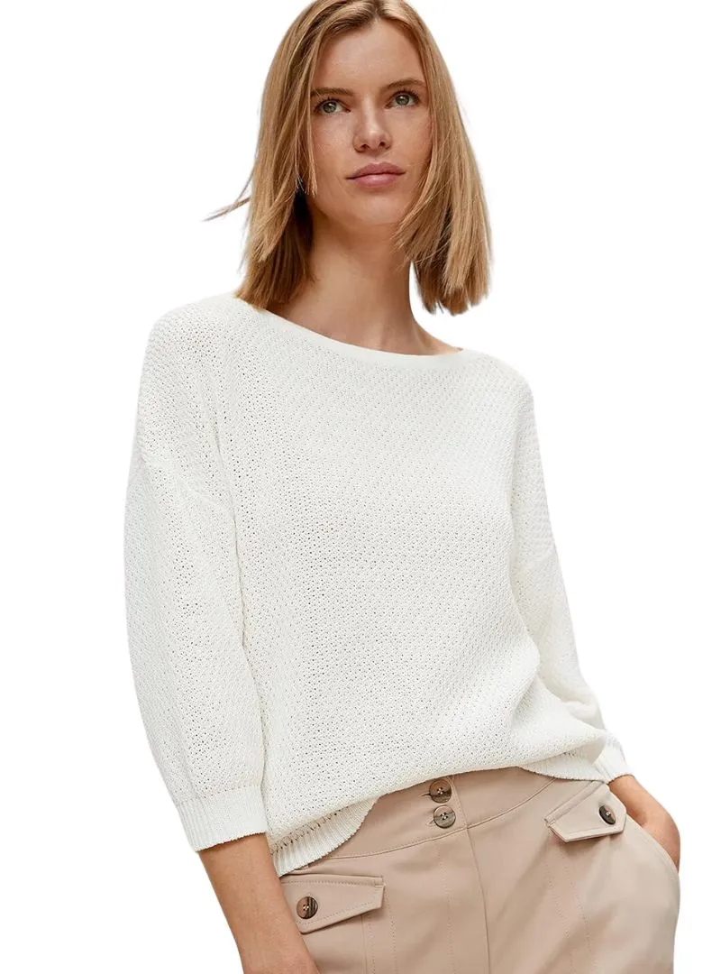 THREE QUARTER SLEEVE KNIT JERSEY sold by FBO