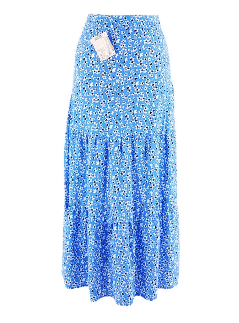 FLORAL DETAILED TIERED MIDI SKIRT sold by FBO
