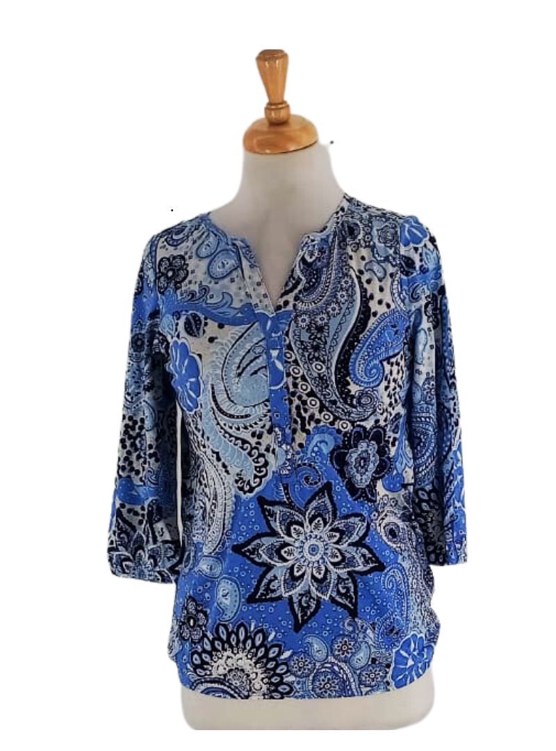 FLORAL PRINTED BLOUSE sold by FBO