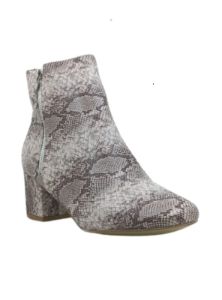 Studio Ladies Animal Print Ankle Boot - Brown sold by FBO