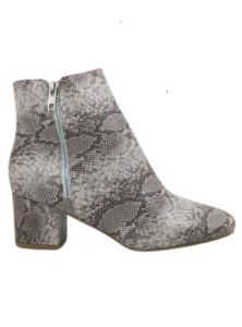 Studio Ladies Animal Print Ankle Boot - Brown sold by FBO