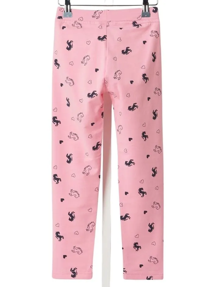 DETAILED HEART AND HORSE PRINT TIGHTS sold by FBO product image thumbnail 2