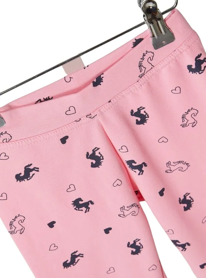 DETAILED HEART AND HORSE PRINT TIGHTS sold by FBO product image thumbnail 3