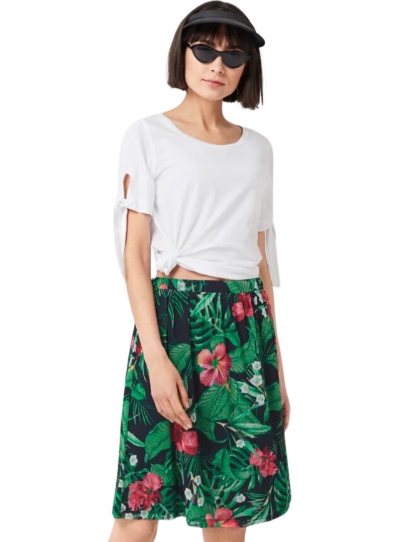 DETAILED FLARE SKIRT sold by FBO