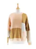 COLOUR BLOCK KNIT TOP sold by FBO